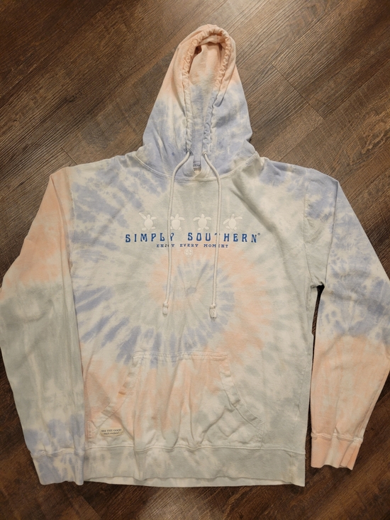 Simply Southern Tops - Simply Southern Sea Turtle Tie-Dye Hoodie 🐢🌴
